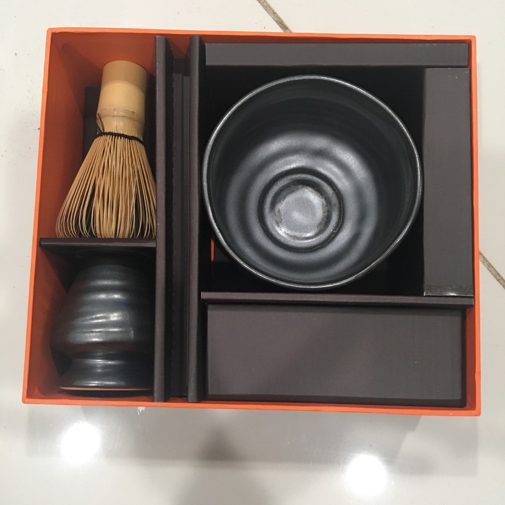 Tea master Japanese matcha gift set